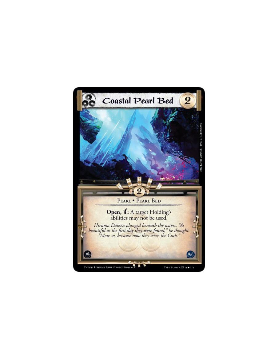 Coastal Pearl Bed FOIL  - Pearl Bed • PearlOpen, w: A target Holding's abilities may not be used.