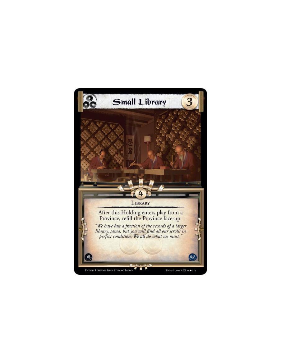 Small Library FOIL  - LibraryAfter this Holding enters play from a Province, refill the Province face-up.