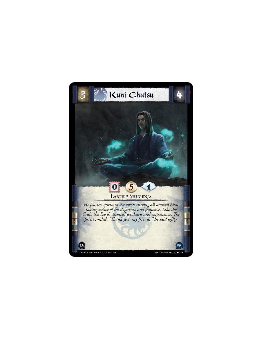 Kuni Chutsu FOIL  - Earth • Shugenja (Shugenja may attach and cast Spells.)