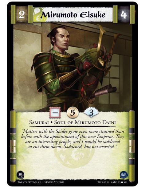 Mirumoto Eisuke FOIL  - Samurai • Soul of Mirumoto Daini   &nbsp;