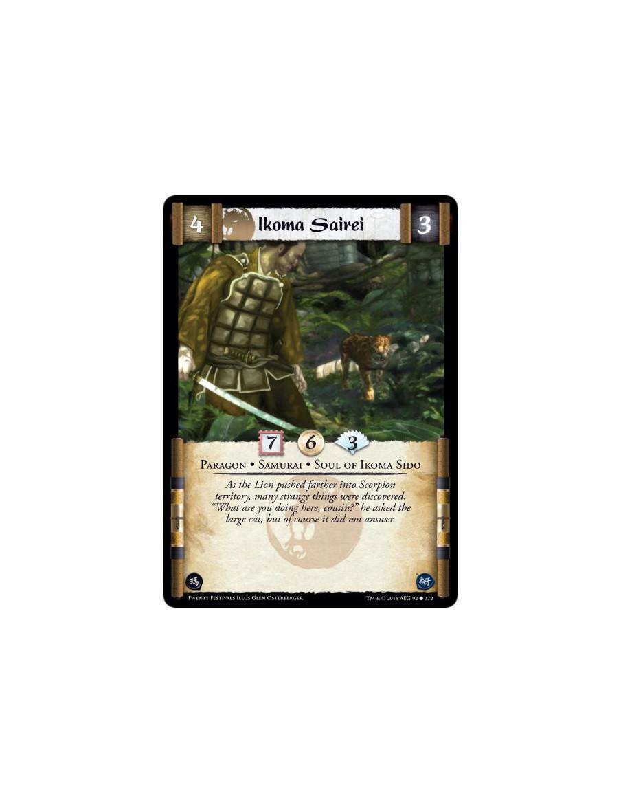 Ikoma Sairei FOIL  - Paragon • Samurai • Soul of Ikoma Sido   &nbsp;