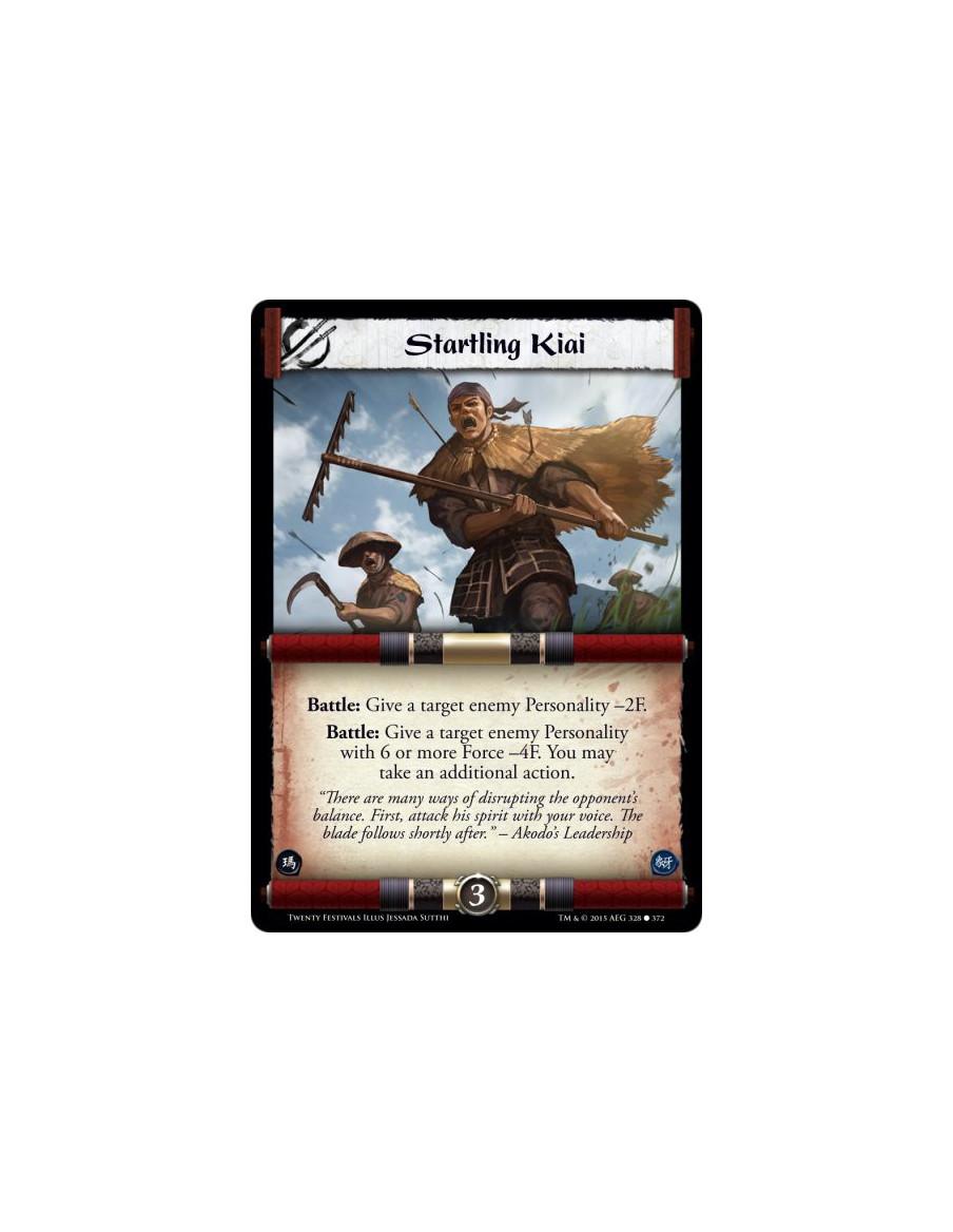 Startling Kiai FOIL  -   Battle: Give a target enemy Personality -2F. Battle: Give a target enemy Personality with 6 or more For