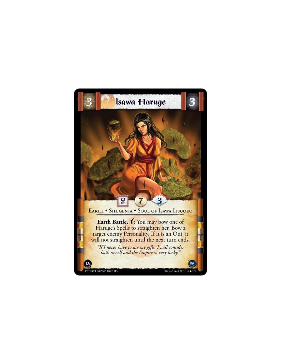 Isawa Haruge FOIL  - Earth • Shugenja • Soul of Isawa ItsuokoAir Open, w: Target a Phoenix Clan Personality in your discard pile
