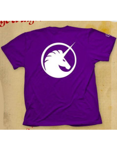 T-Shirt Unicorn Clan Mon. Legend of the Five Rings  - Camiseta 100% algodón del Clan Unicornio, con mon por delante Glow in the 