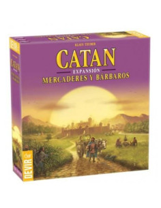 Catan:  Mercaderes y Bárbaros  - Es independiente de las anteriores, pero se puede combinar con ellas. Los habitantes de Catán d
