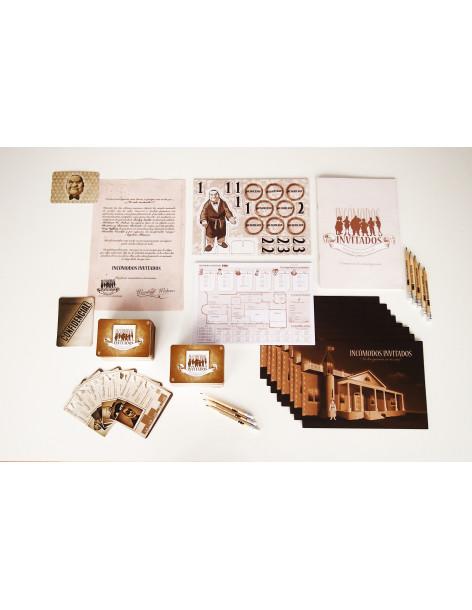 Incómodos Invitados  - Incómodos Invitados es un juego de cartas, misterio y deducción en el que cada partida recrea de forma to 2