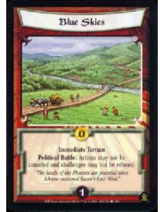 Blue Skies  - Immediate Terrain Political Battle: Actions may not be canceled and challenges may not be refused.