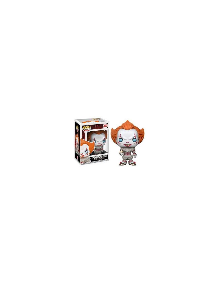 Funko Pop. Pennywise con Barco. IT  - Funko Pop. Pennywise con Barco. IT 10 cm