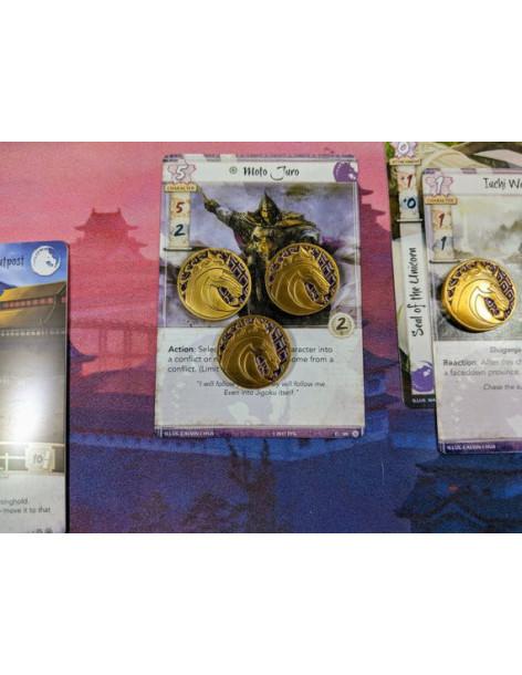 Tokens de Lujo. Clan Unicornio. Individual.