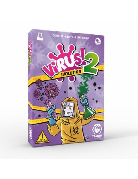 Virus 2 Evolution  - Virus 2 Evolution es una expansión para el famoso juego de cartas Virus. Añade más diversión todavía en for