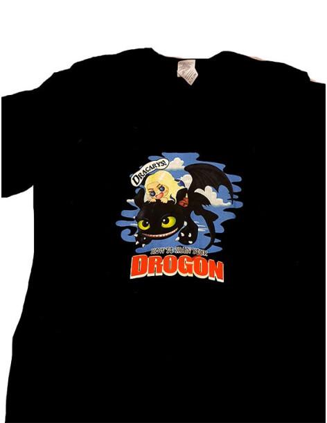 Camiseta How to Train your Drogon 2