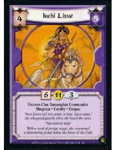 Iuchi Lixue  - Unicorn Clan Baraunghar Commander * Shugenja * Cavalry * Unique