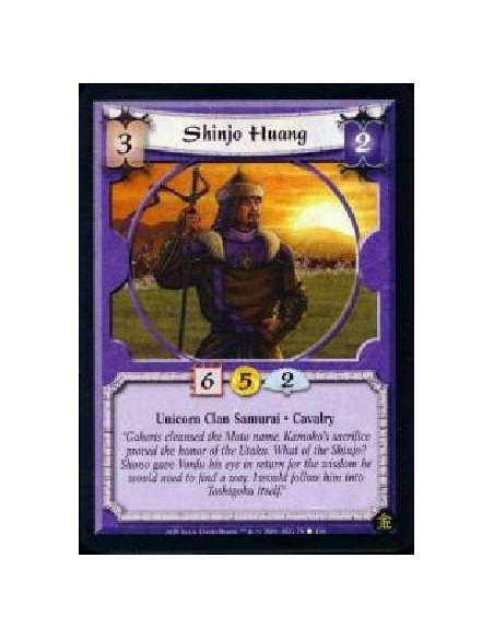 Shinjo Huang  - Unicorn Clan Samurai * Cavalry