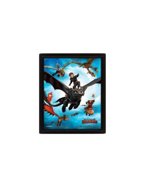 Poster 3D How to Train Your Dragon