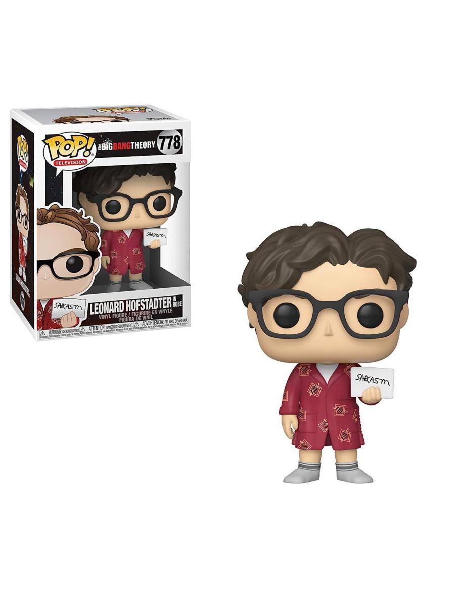 Pop Leonard Hofstadter (Bata). The Big Bang Theory  - Funko Pop de Leonard en bata de la serie Big Bang Theory