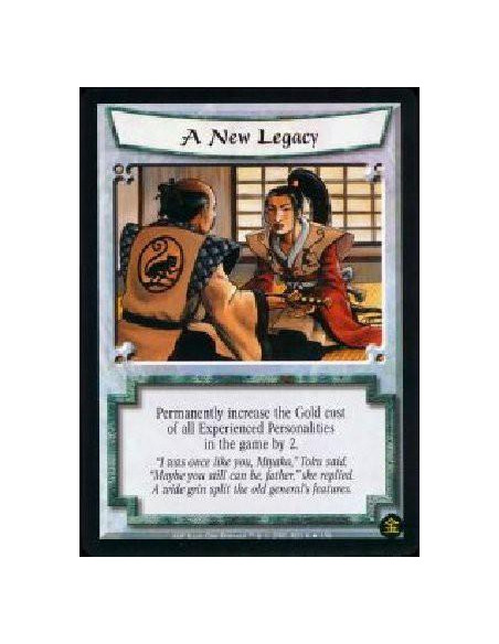 A New Legacy FOIL  - Permanently increase the Gold Cost of all experienced Personalities in the game by 2.
