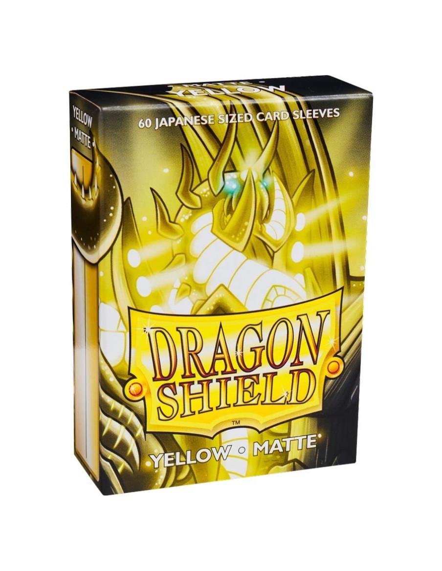 Fundas Dragon Shield Tamaño Japonés (59x86mm) - Amarillo Mate (60)  - Fundas Tamaño Yu-Gi-Oh! y Vanguard!Japannes Size