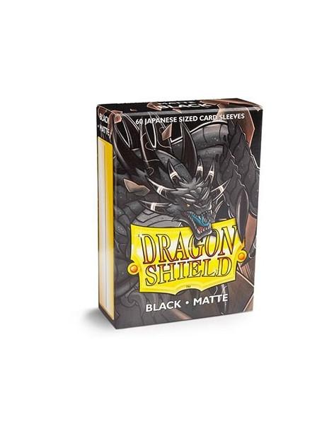 Fundas Dragon Shield Tamaño Japonés (59x86mm) - Negro Mate (60)  - Fundas Tamaño Yu-Gi-Oh! y Vanguard!Japannes Size