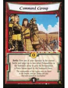 Command Group  - Battle : Bow one of your Samurai in the current battle and target up two other Personalities in the Samurai's a