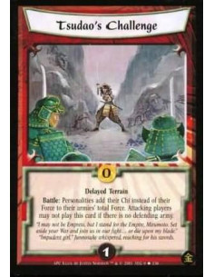 Tsudao's Challenge  - A Perfect Cut - Spoiler Listings Delayed Terrain Battle: Personalities add their Chi instead of their Forc