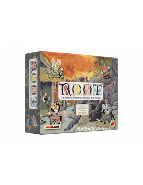 Root. Juego de Mesa  - Juego de aventura asimétrico en el que los jugadores se enfrentan por el dominio de un bosque poblado por