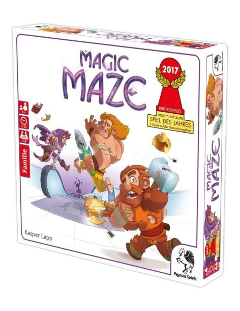 Magic Maze  - Magic Maze es un gran juego cooperativo, con el que jugarás en silencio realizando tus acciones y coordinándolas c