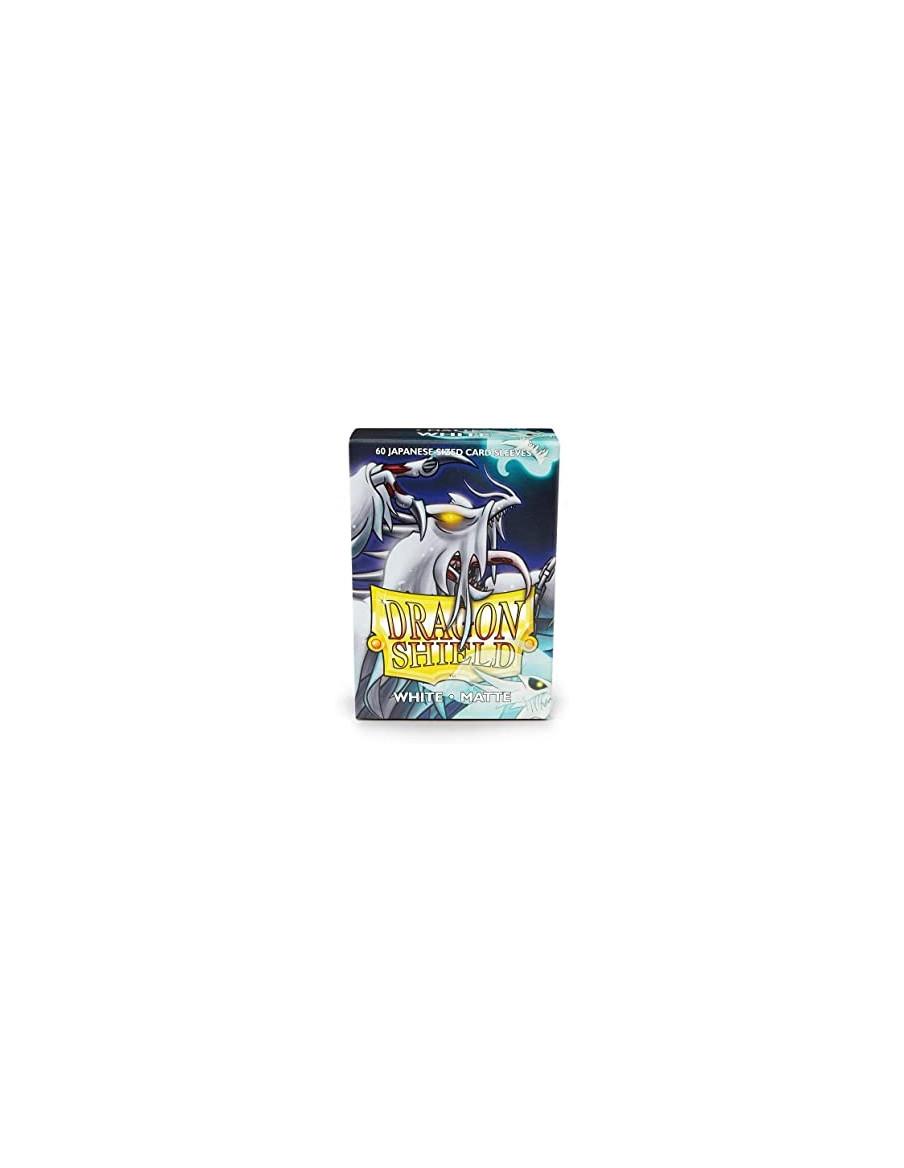 Fundas Dragon Shield Tamaño Japonés (59x86mm) - Blanco Mate (60)  - Fundas Tamaño Yu-Gi-Oh! y Vanguard!Japannes Size