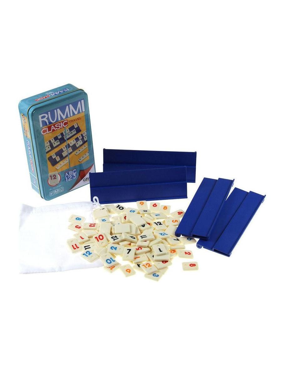 Rummi Classic Travel  - 
JUEGO RUMMI CLASIC VIAJE CAJA METAL. Juego de mesa clásico ru mmi presentado en caja metálica en versió