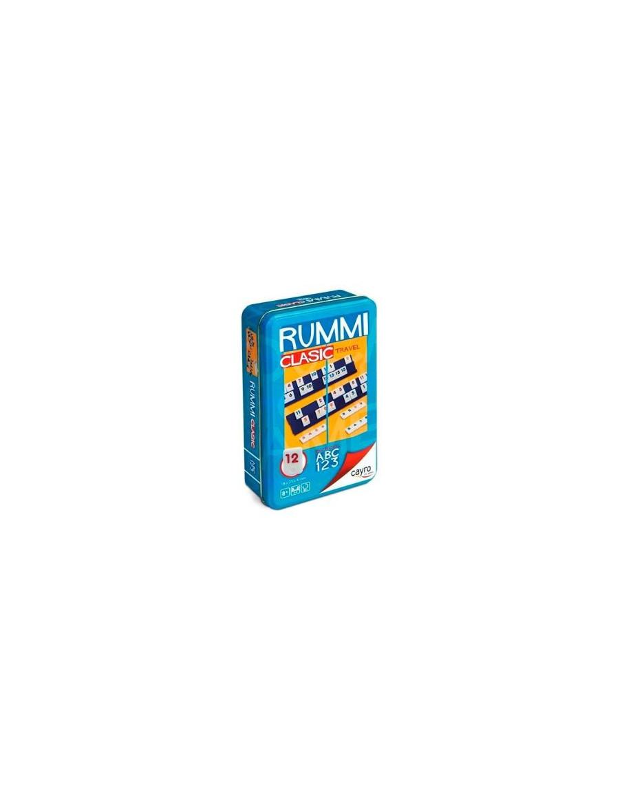 Rummi Classic Travel  - 
JUEGO RUMMI CLASIC VIAJE CAJA METAL. Juego de mesa clásico ru mmi presentado en caja metálica en versió