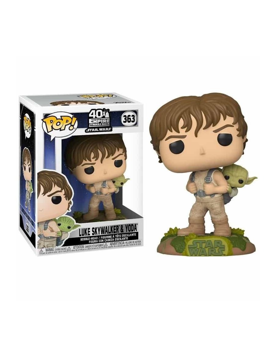 Funko Pop Luke Skywalker & Yoda. Star Wars  - 