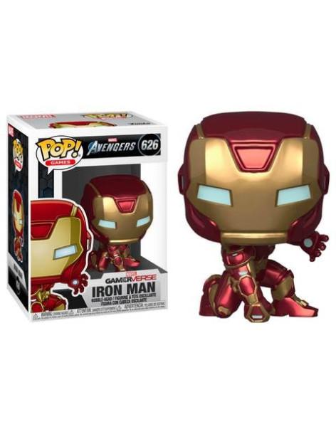 Funko Pop Iron Man. Marvel Avengers. GameVerse  - Muñeco FUNKO POP Marvel Vengadores 626 Iron Man