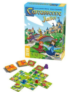 Carcassonne Junior  - Edición 2020 Trilingüe
El 14 de julio, Día Nacional de Francia, es tradición dejar sueltas a las ovejas, g