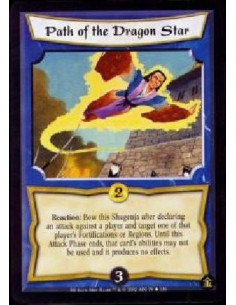 Path Of The Dragon Star  - Reaction: Bow this Shugenja after declaring an attack against a player and target one of that player'