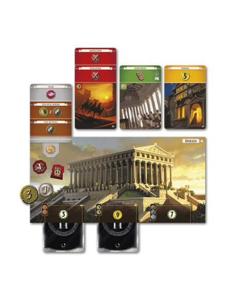 7 Wonders  - Gobierna una de las siete grandes ciudades del mundo antiguo. Explota los recursos naturales de sus tierras, partic