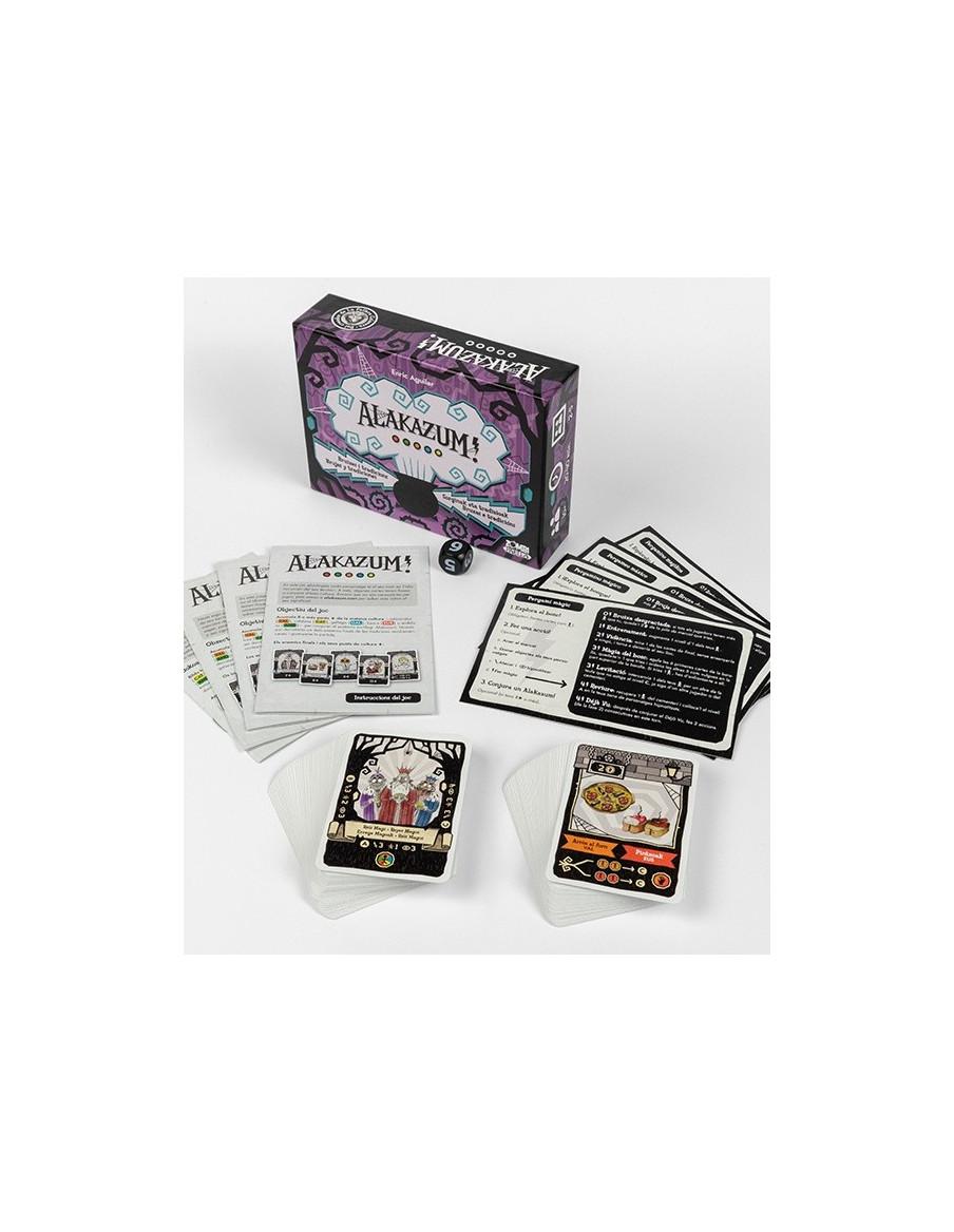 Alakazum  - Alakazum: Brujas y Tradiciones es un juego de cartas donde los jugadores se ponen en la piel de una bruja en donde p