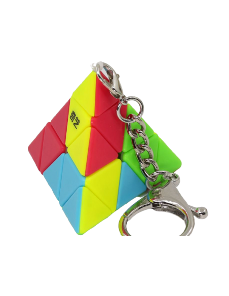 Llavero Cubo Pyraminx Stickerless  - 