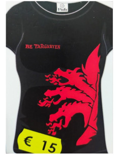 Camiseta Be Targaryen. Juego de Tronos (Chico / Chica)  - Camiseta modelo Be Targaryen de la saga de literatura fantástica "Canc