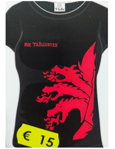 T-Shirt Be Targaryen. A Game of Thrones (Men / Women)  - Camiseta modelo Be Targaryen de la saga de literatura fantástica "Canci