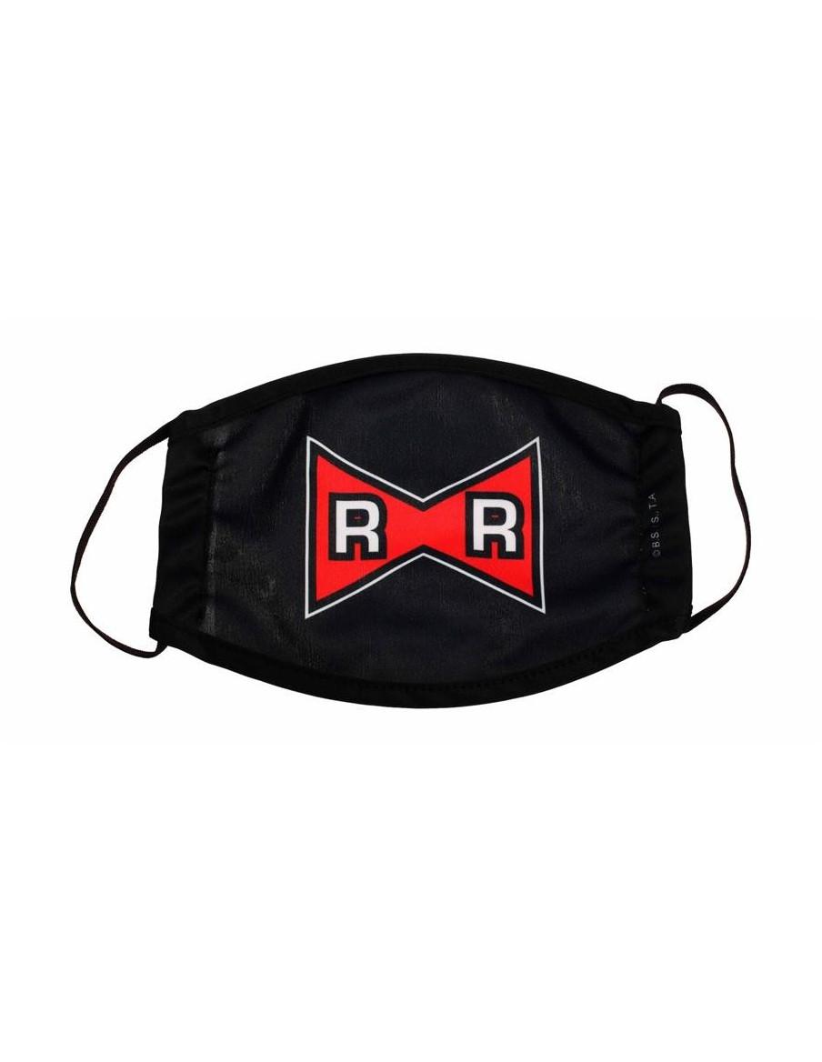 Mascarilla Red Ribbon. Dragon Ball  - Contiene 1 mascarilla reutilizable de Dragon Ball