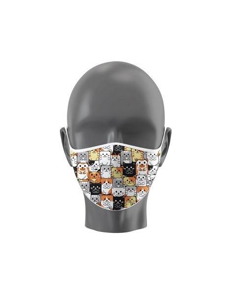 Mascarilla Gatos  - 