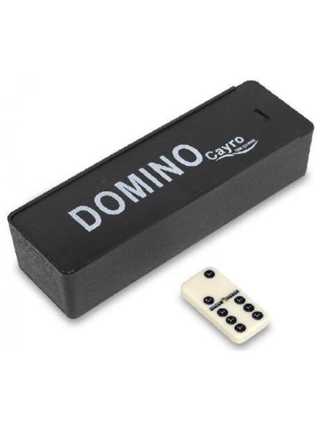 Domino. Caja madera y piezas  - 