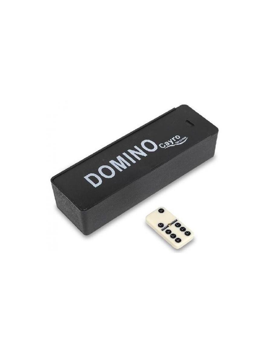 Domino. Caja madera y piezas  - 