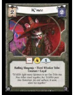 K'mee  - Ratling Shugenja · Third Whisker Tribe · Creature · Loyal