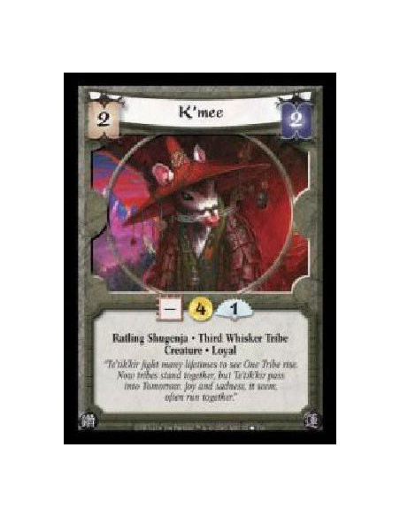K'mee  - Ratling Shugenja · Third Whisker Tribe · Creature · Loyal