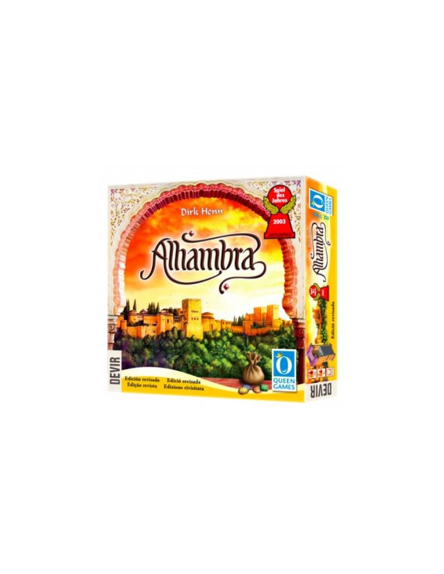 Alhambra. Edición Revisada 2020  - Alhambra es un juego de mesa familiar de economía y colocación de losetas, donde construir la