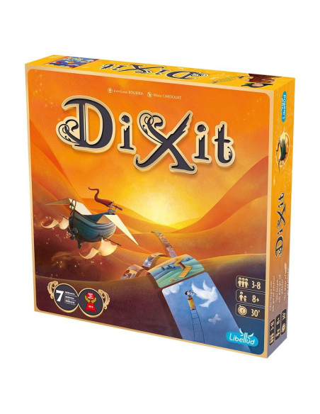 Dixit Classic  - Juego del Año en España en el 2009. 84 cartas con bellas ilustraciones para que los pequeños sorprendan con su 