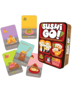 Sushi Go  - 1Este juego contiene 108 cartas y le corresponden las «fundas USA 56x87mm» 2