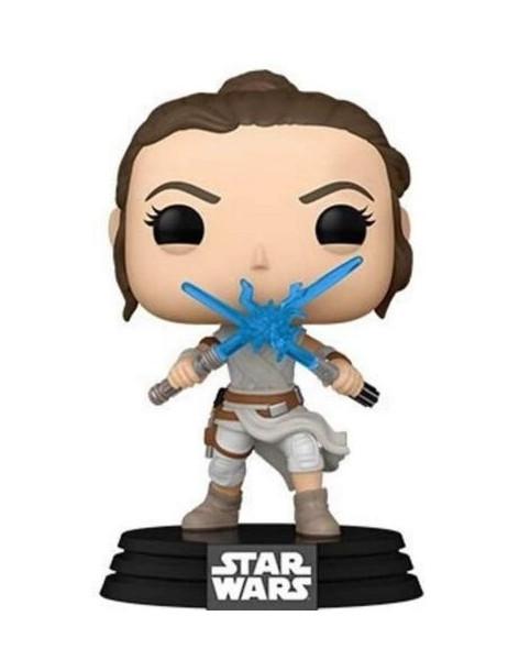 Funko Pop. Rey Two Lightsabers. Star Wars  -  2