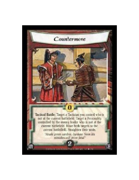Countermove FOIL  - Tactical Battle: Target a Tactician you control who is not at the current battlefield: Target a Personality 