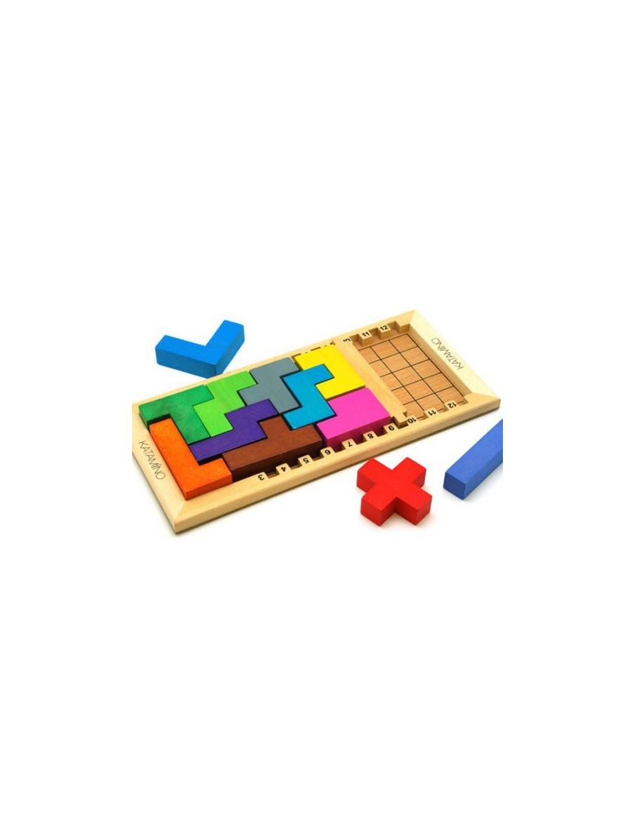 Katamino  - El Katamino es un puzle-juego muy bien diseñado y con una dinámica muy divertida, en la que habrá que ir solucionand